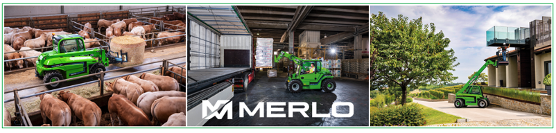 Merlo introduceert de eWorker met geavanceerde Lithium accu