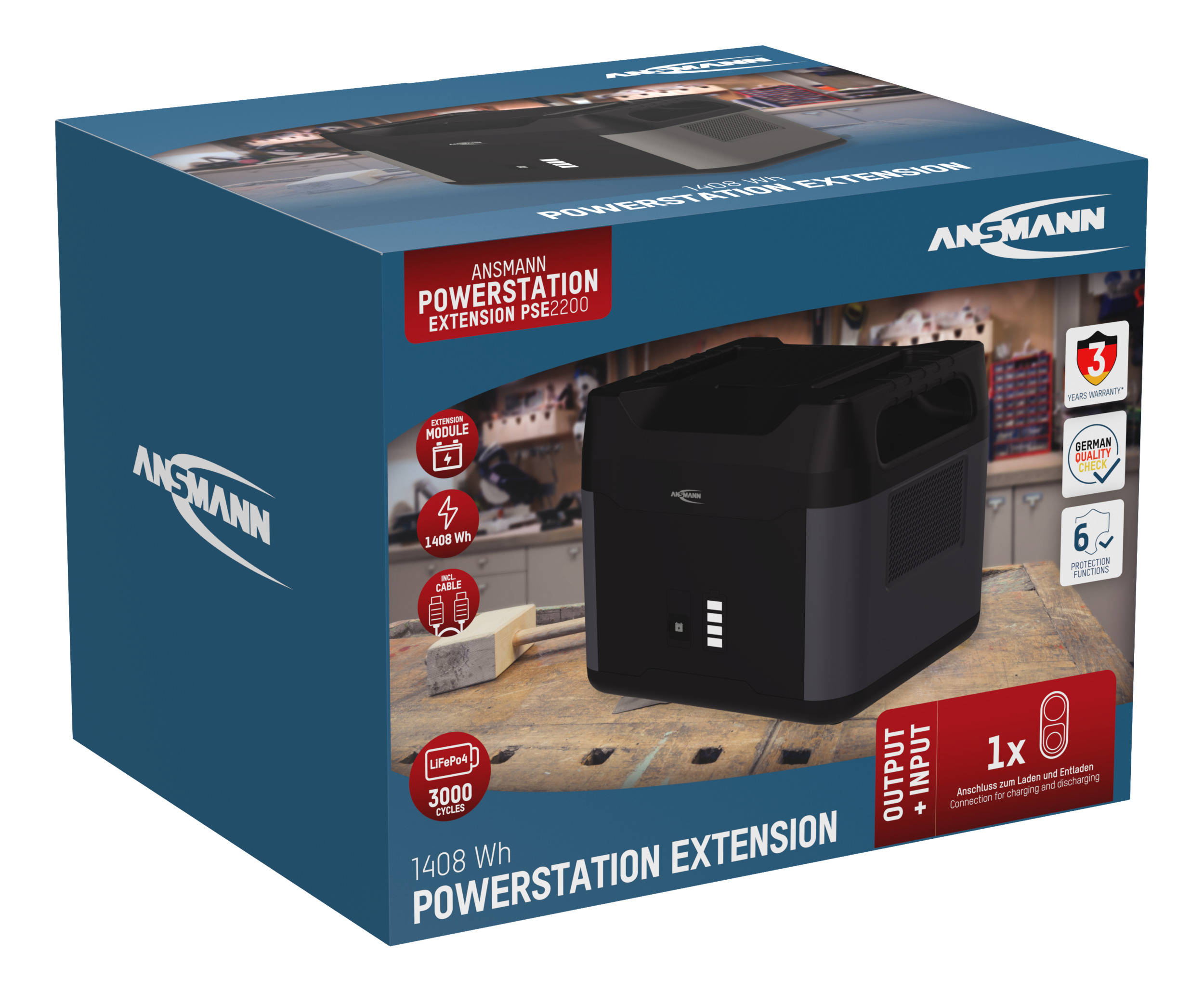 ANSMANN PS2200AC Powerstation